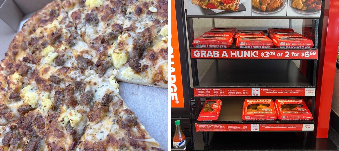 Hunt Brothers Pizza Menu
