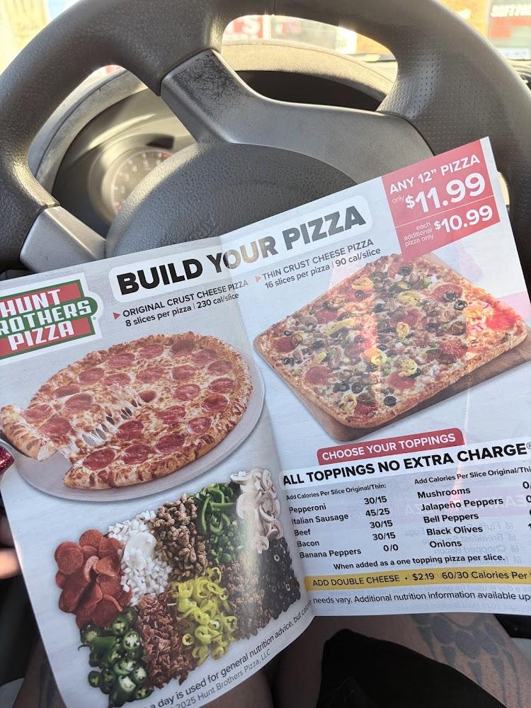 Hunt Brothers Pizza Menu image 4
